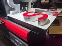 Accutek ATMINI, Directo de Fábrica, Máquina de Doblado de Bordes para Letras de Canal 3D LED, Mini Máquina CNC para Fabricación de Letras de Canal con Certificación CE