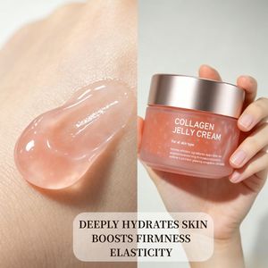 <span class=keywords><strong>Crème</strong></span> <span class=keywords><strong>Visage</strong></span> Nuit Éclaircissante et Raffermissante Personnalisée au Collagène Hydrolysé et Niacinamide – <span class=keywords><strong>Crème</strong></span> Gelée Hydratante au Collagène - Product Image 4