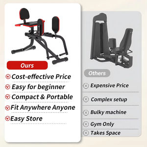 Nouvelle machine d'entraînement pliable pour le renforcement musculaire des jambes et des hanches, modèle 2025 - Product Image 5