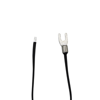 U-förmiger NTC-Temperatursensor 10K B3950 U-Gabel-Anschluss Oberflächenmontierter Thermistor für Verstärker-Kühlkörper OEM Maßanfertigung