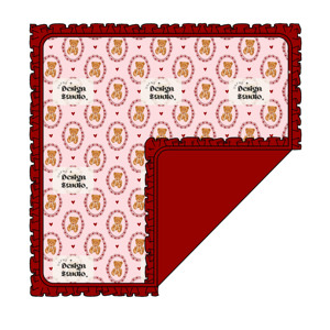 Boîte mystère de la Saint-Valentin, boutique de vêtements pour bébé en <span class=keywords><strong>bambou</strong></span>, vêtements pour bébé en <span class=keywords><strong>bambou</strong></span> à volants, couverture imprimée - Product Image 4