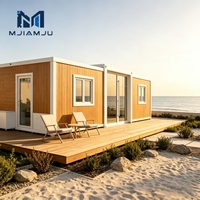 Maison conteneur préfabriquée moderne extensible 20 pieds 40 pieds, résistante aux tremblements de terre et imperméable, idéale pour chambre et appartement