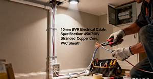 Câble <span class=keywords><strong>électrique</strong></span> flexible en gros d'usine, conducteur en cuivre toronné, <span class=keywords><strong>gaine</strong></span> en PVC pour équipement industriel, résistant aux UV - Product Image 5