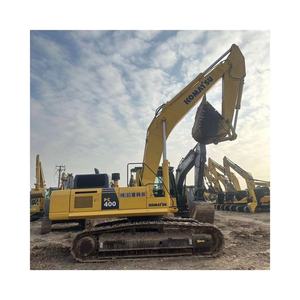 Excavatrice sur chenilles Komatsu PC400-8 d'occasion, 40 tonnes, système hydraulique Kawasaki d'origine, bon état, à vendre - Product Image 4
