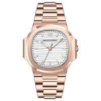 Specht & Sohne SP5711 montre de luxe pour hommes, ultra fine, en acier inoxydable, cristal saphir, 40MM, résistance à l'eau 5 bars, calendrier complet
