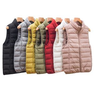 Chaleco Acolchado <span class=keywords><strong>Sin</strong></span> Mangas para <span class=keywords><strong>Mujer</strong></span>, Diseño Personalizado, Estilo Casual, Tejido Cortavientos, Chaqueta Acolchada para <span class=keywords><strong>Mujer</strong></span> - Product Image 2