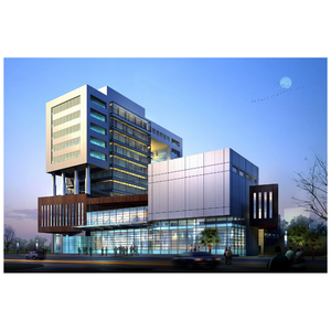 리테일 센터용 현대식 모듈식 상업용 건물 사무용 조립식 쇼핑몰 - Product Image 2