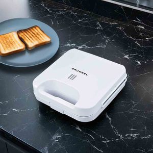 Tostapane Triangolare 750W in Acciaio Inox per 2 Fette, Ideale per Preparare la Colazione - Product Image 2