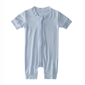 Tutina in bambù con pagliaccetto in bambù a manica corta personalizzata per bambini - Product Image 6