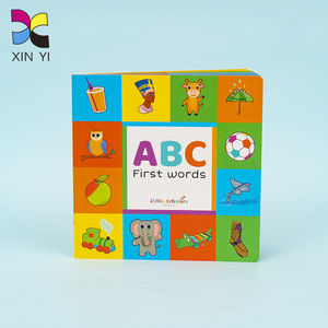 Nhà Máy Tùy Chỉnh Đầy Màu Sắc <span class=keywords><strong>ABC</strong></span> Từ Tiếng Anh Trẻ Em Của Hội Đồng Quản Trị Cuốn Sách Làm Bằng Sóng Bù Đắp Giấy Các Tông Chất Liệu - Product Image 1