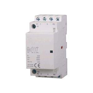 Contactor Gloca para Riel DIN, 4P, 25A, 220V, Trifásico, Automatización Industrial - Product Image 1
