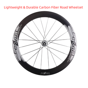 Ferei Alta Qualidade 700C Freio A Disco De Carbono Completo Road <span class=keywords><strong>Bicycle</strong></span> Wheelset 650B Vélo Wheelset 20 Buracos de Alta Intensidade Raio Reto - Product Image 2