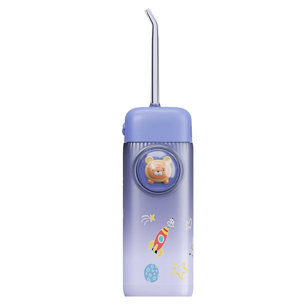 Produttore professionale IPX7 bambino Flosser acqua 120ML portatile ricaricabile per bambini acqua filo filo