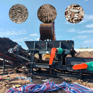 Usine de recyclage des déchets de déponement MSW : Ligne complète de production pour la classification et l'élimination des déchets solides - Product Image 1