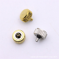 Kits de Corona para Reloj Automático de Cuarzo Hechos a Medida, Diseño Metálico Impermeable con Logotipo de Marca OEM ODM en Plata, Oro Rosa y AGCW08
