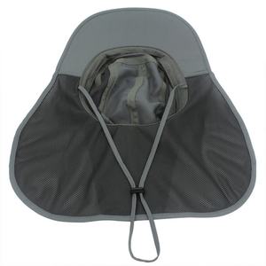 Sombrero de malla de protección UV para hombre al aire libre, sombrero de pesca de ala ancha con solapa para el cuello - Product Image 3