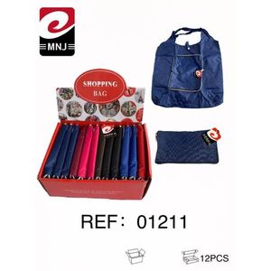 MNJ Shopping Bag Foldable Reusable Carryall 12Pcs Set Storage Bags - Product Image 3