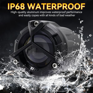 Focos LED para Motocicleta, Súper Brillantes, Doble Color, 4 Modos de Destello, Faros Delanteros para Moto, Resistentes al Agua IP68, Faros Antiniebla para Camiones y Jeeps MO57 - Product Image 5