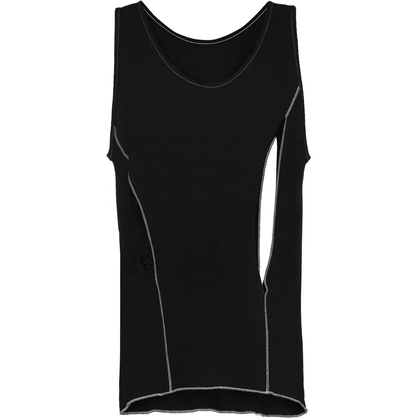 Men cotton vest solid colors blank plain cotton running gym vest customized free design t shirt