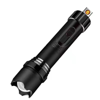 Nouvel allume-cigare électronique d'extérieur haute puissance, multifonctionnel, lampe torche puissante à filament de tungstène