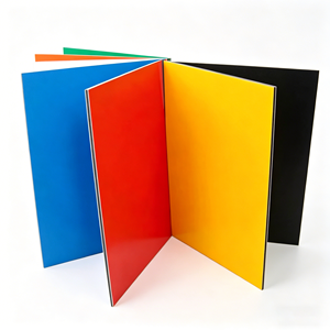 Panneaux composites en aluminium 2026 revêtus de PVDF, antistatiques, ignifuges, modernes, épaisseur 6 mm, plaque ACP PuloMax pour usage extérieur - Product Image 1