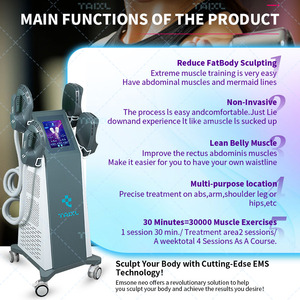 Appareil de tonification magnétique vertical <span class=keywords><strong>EMSZero</strong></span> à quatre poignées, massage haute fréquence, améliore la forme physique et soulage la fatigue - Product Image 2