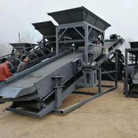 Équipement de criblage vibrant pour la séparation du sable et de la pierre, machine vibrante de séparation de pierres