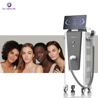 Peralatan Penghilang Bulu Laser Dioda Daya Tinggi 4 Panjang Gelombang 755nm 808nm 940nm 1064nm Detektor Rambut AI Teknologi Pendingin untuk Salon Profesional