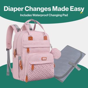Muestra Gratuita, Mochila Pañalera Personalizada para Bebé, para Viajes, Elegante y Funcional, Mochila Pañalera para Mamá y Bebé - Product Image 4