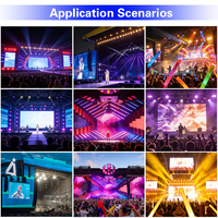 Pantalla LED de Alquiler para Fábrica, Video Wall P2.976 P3.91, Pantalla LED para Escenario 500x500mm, para Conciertos al Aire Libre, Eventos, Bodas, Iglesias, Panel LED HD IP65