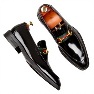 Nuove <span class=keywords><strong>Scarpe</strong></span> da <span class=keywords><strong>Uomo</strong></span> Eleganti Formali Slip-on con Altri Materiali Superiori Comode <span class=keywords><strong>Scarpe</strong></span> Singole - Product Image 2