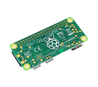 Raspberry Pi Zero W/WH/2W Placa de Desarrollo Linux con CPU de 1GHz, 512MB de RAM, WiFi y Bluetooth Integrados