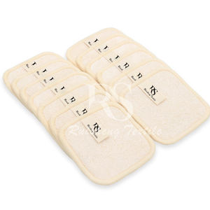 Carrés Démaquillants Écologiques Réutilisables en Coton Bio et <span class=keywords><strong>Bambou</strong></span> Éponge, Lavables, Avec Sac de Lavage - Product Image 6