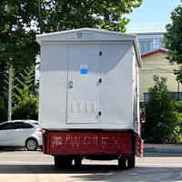 Sous-station préfabriquée de type boîtier pour la distribution d'énergie industrielle, système de transformateur compact extérieur pour projets miniers