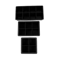 Moule à glaçons en silicone de qualité alimentaire avec couvercle, facile à démouler, pour boules de glace maison