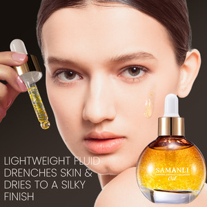 SAMANLI Ginseng Hautpflege Gesichtsöl Anti-Aging Nährendes <span class=keywords><strong>Bio</strong></span>-Gesichtsöl für Trockene Haut Feuchtigkeitsspendendes Ginseng-Hautöl - Product Image 1