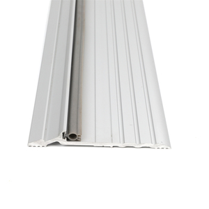 Plaque <span class=keywords><strong>de</strong></span> <span class=keywords><strong>seuil</strong></span> <span class=keywords><strong>de</strong></span> <span class=keywords><strong>porte</strong></span> moderne en aluminium, bande <span class=keywords><strong>de</strong></span> transition insonorisée pour <span class=keywords><strong>seuil</strong></span> <span class=keywords><strong>de</strong></span> <span class=keywords><strong>porte</strong></span>, installation par vis, pour sols inégaux, compatible fauteuil roulant - Product Image 5