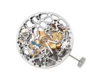 Montre avec logo OEM, mouvement mécanique, ultra-fine, mini-rotor décentré pour montre mécanique automatique