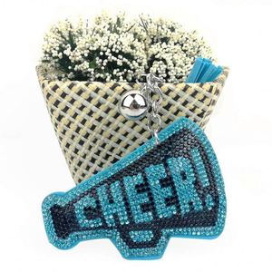 Porte-clés Mégaphone Bling Crysta en Strass, Trompette Diamantée, Breloque pour Sac, Pendentif pour Sac à Dos - Product Image 6