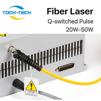 Raycus 20W 30W 50W Fuente de láser de fibra para máquina de marcado láser Módulo láser de fibra Q-Swiched