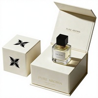 Flacon de parfum de luxe avec emballage cadeau, logo personnalisé, flacons de parfum en verre vides et rechargeables pour l'emballage cosmétique