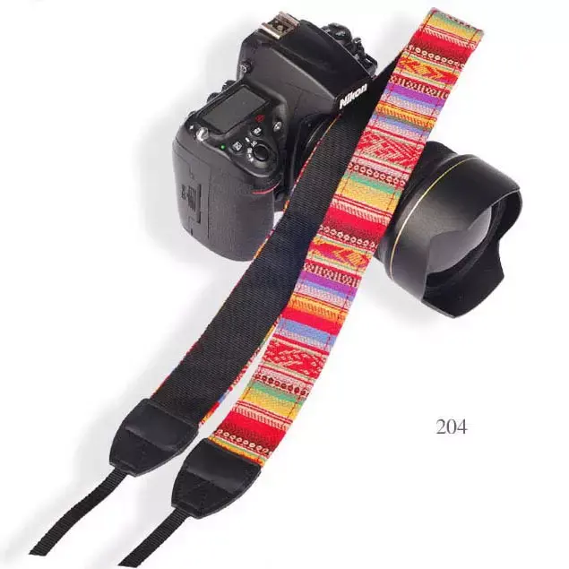 Custom Logo Colour Dslr Camera Strap Camera Photo Accessories One Shoulder Hanging Neck Leisure Style Camera Strap