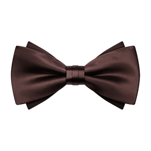 Papillon Stile Inglese-Coreano per Matrimoni Formali, Papillon Rosso e Nero per Testimoni e Sposi - Product Image 3