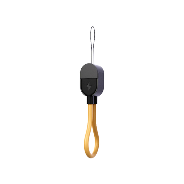 Lanyard Mini Short Keychain Cable Type C USB C Cable  to USB C for Power Bank for iPhone Data Cable