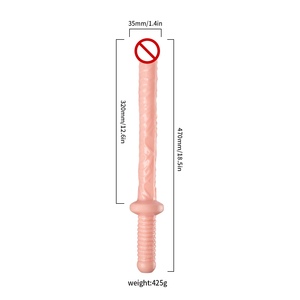 <span class=keywords><strong>Dildo</strong></span> manuale Soft TPE oversize grande funzione lunga uso potente e conveniente - Product Image 2