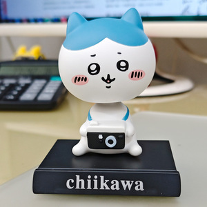 100 Styles Figurines d'Anime en PVC à Tête Mobile pour Voiture : Luffy, Zoro, Kamado Nezuko, Jujutsu Kaisen, Conan, Slam <span class=keywords><strong>Dunk</strong></span>, Chiikawa, Haikyuu - Product Image 6
