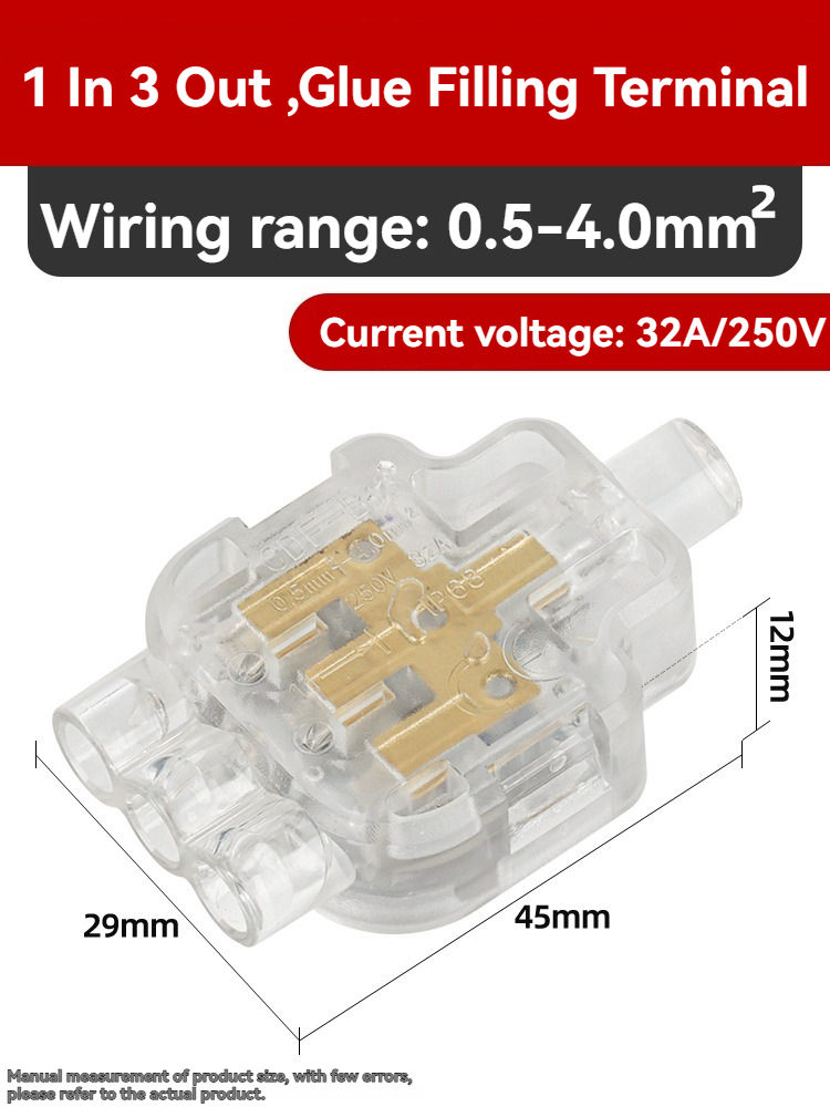 1 in 3 out Glue injection