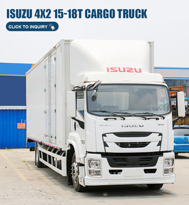 Camiones GIGA ISUZU Serie Forward FVR de 15-18T, Camiones de Carga con Caja y Puerta Trasera para Carga Auxiliar - Product Image 4