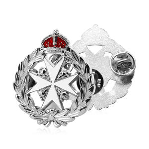 金メッキカスタム消防救助ラペルピン工場価格 - Product Image 2