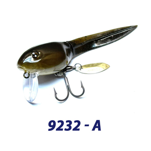 Señuelos de Pesca Topwater Tadpoles 87mm 8.3g con Cola de Goma Suave y Vibración, Señuelo Tipo Spinner Spoon, Aparejos de Pesca - Product Image 3